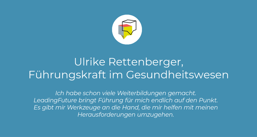 Ulrike Rettenberger, Führungskraft im Gesundheitswesen